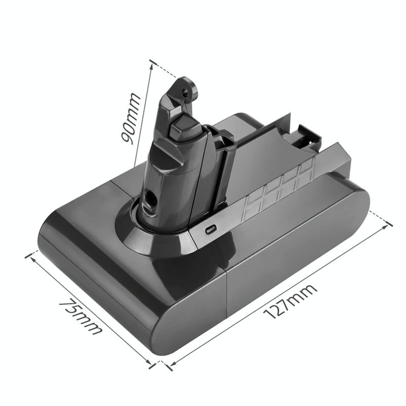 Extra Battery for Dyson V6 Handheld Vacuum - Replacement - V6 2.2Ah