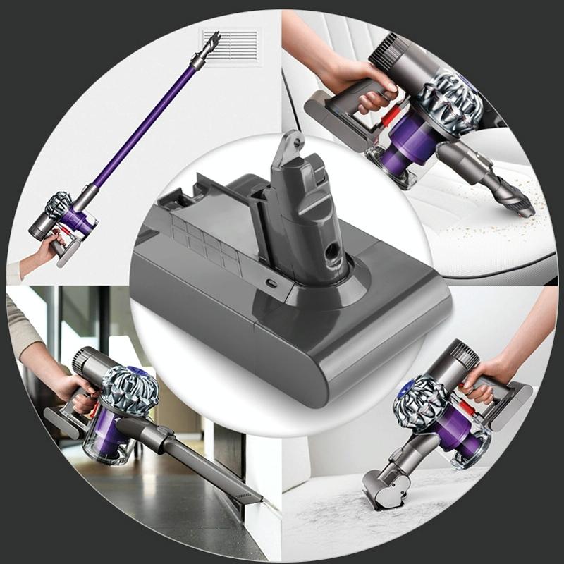 Extra Battery for Dyson V6 Handheld Vacuum - Replacement - V6 2.2Ah