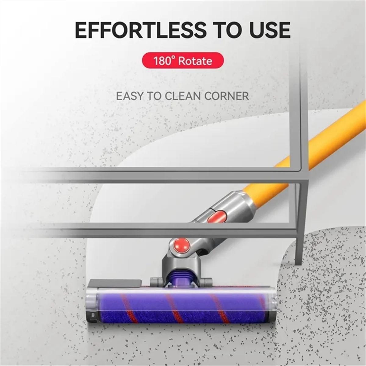 Green Light Floor Brush for Dyson V7-v11 Vacuums