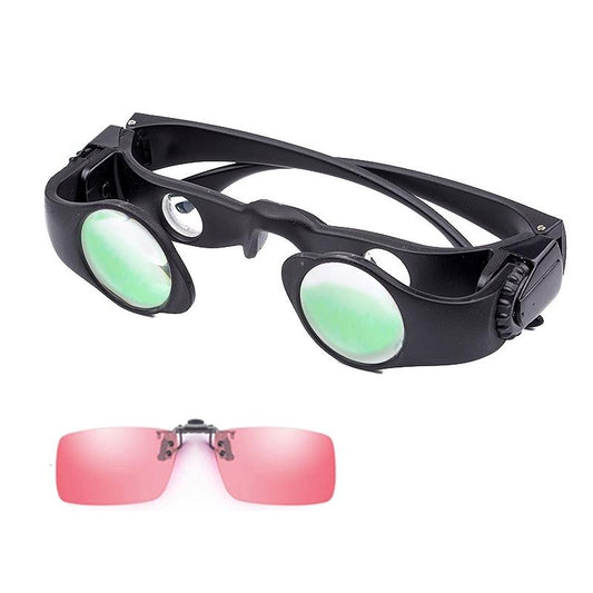 Zoomable Fishing Binoculars - Red Clip 8x Magnification