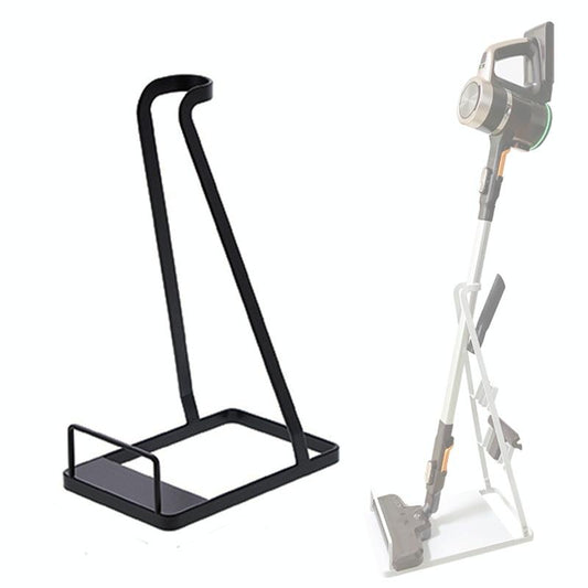 Non-punch Storage Bracket for Dyson Vacuum - Universal Floor Mount Black