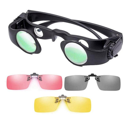 Zoomable Fishing Binoculars - Three-colour Clip 8x Magnification