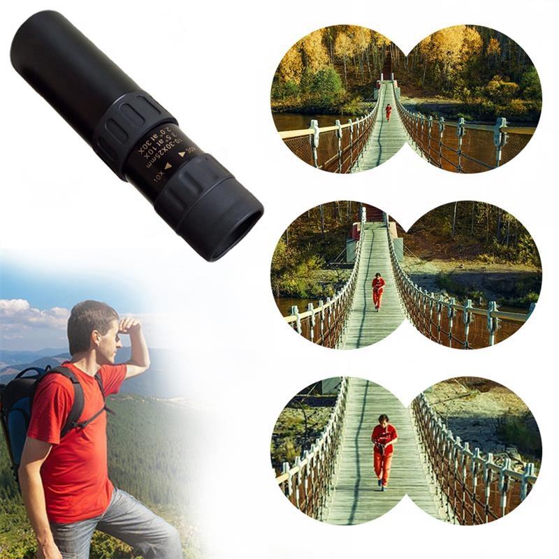 Portable High Definition Night-vision Telescope - 10-30x25