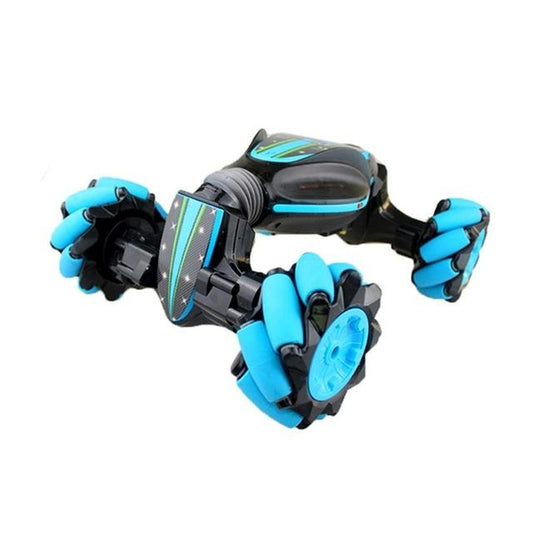 Gesture Control Twisting Car with Music and Deformation - Blue