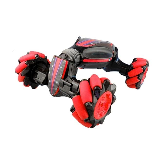 Gesture Control Twisting Car with Music and Deformation - Blue