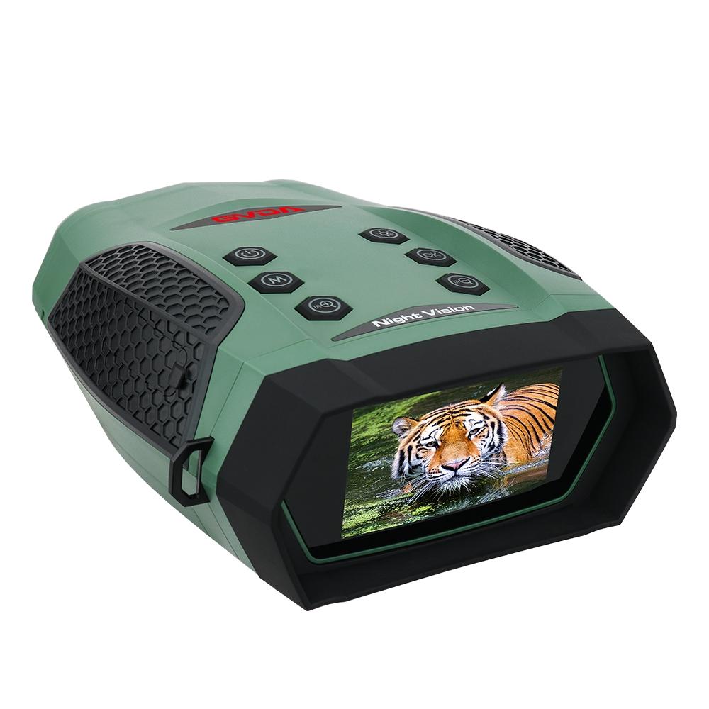 3 Tft Screen Binoculars with 4k Infrared Night Vision - Gd903 - Black
