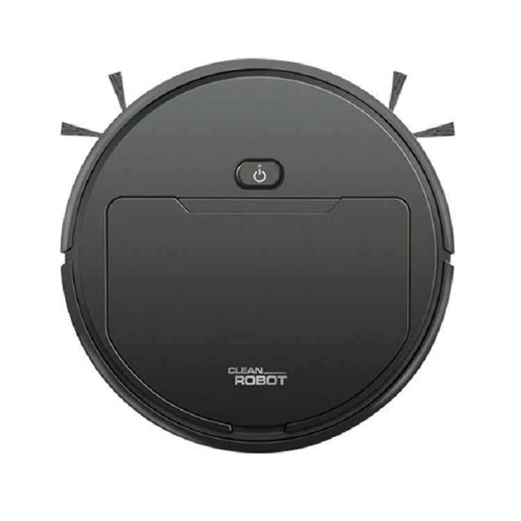3-in-1 Smart Vacuum Cleaner Robot - Rechargeable Multifunctional Dry / Wet - Black