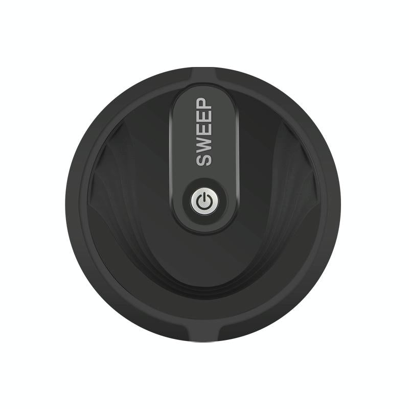 Efficient Household Hair Cleaner - Smart Sweeping Robot - Black