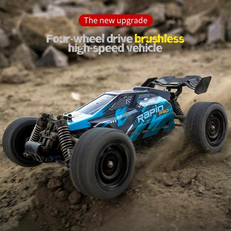 High Speed Brushless Off-road Rc Car - Full Scale - Blue