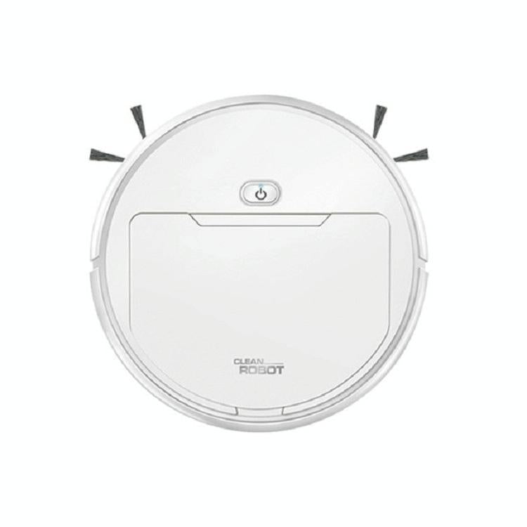 3-in-1 Smart Vacuum Cleaner Robot - Rechargeable Multifunctional Dry / Wet - White