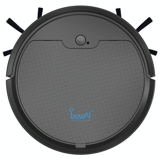 Smart Path-charging Sweeping Robot for Household - Black