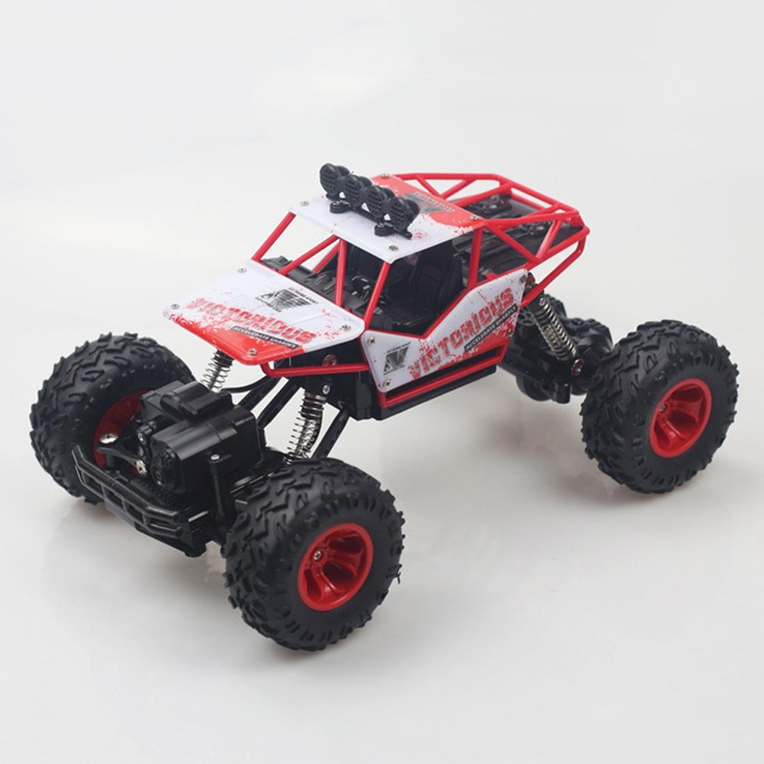 Large 1 16 Alloy Climbing Car - 28cm Remote Control Toy for Cross-country Adventures - Blue
