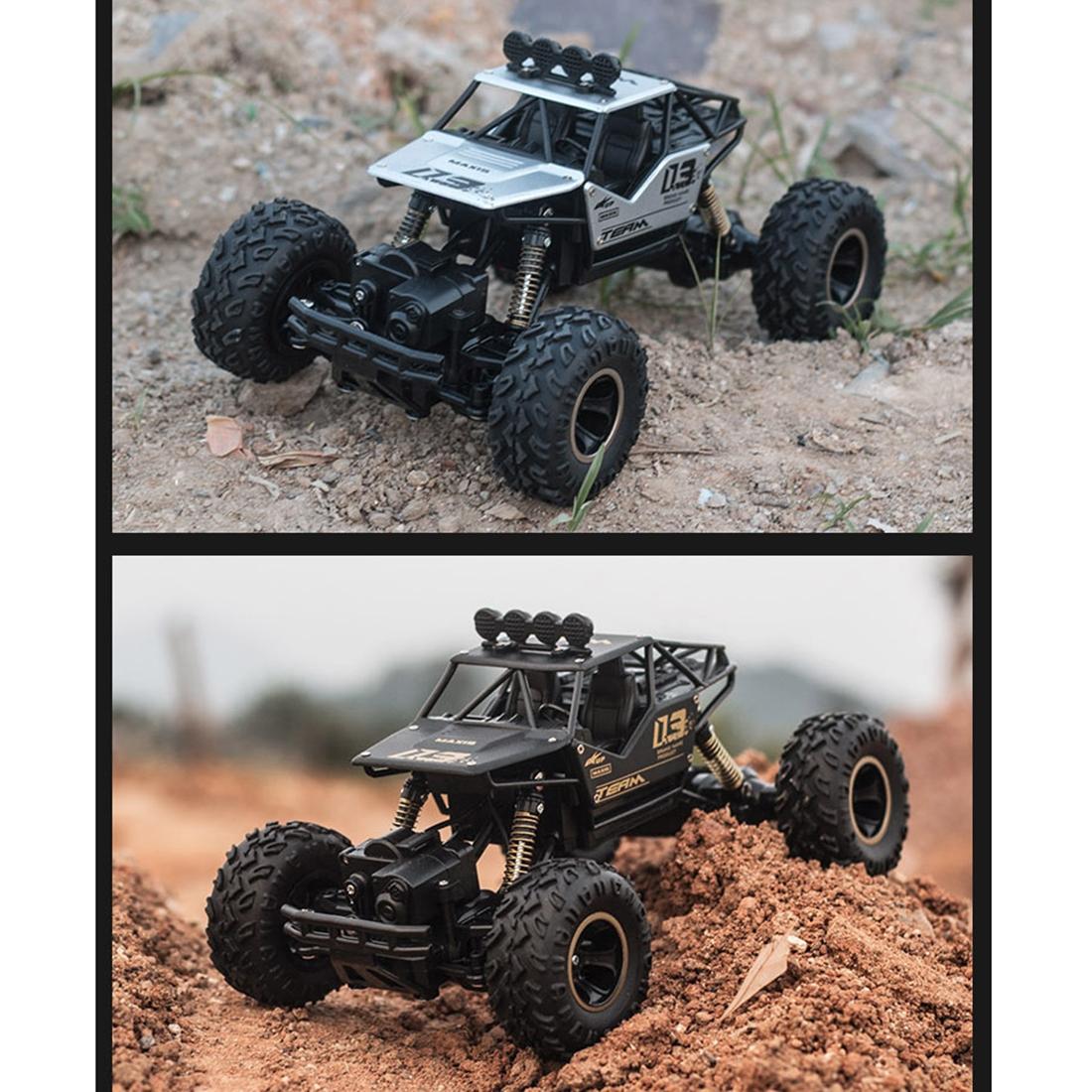 Large 1 16 Alloy Climbing Car - 28cm Remote Control Toy for Cross-country Adventures - Red