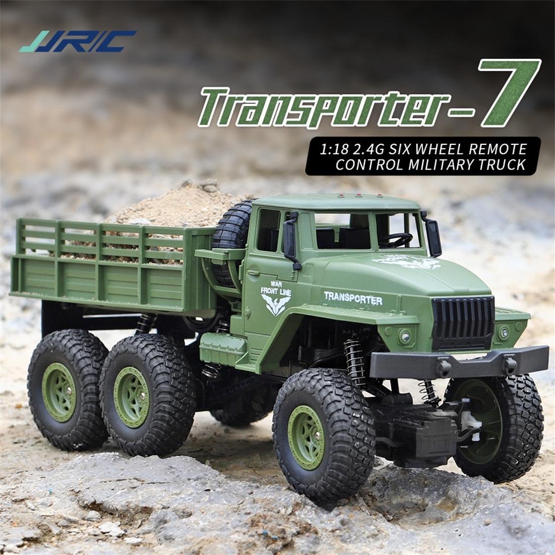 2.4ghz 4ch Remote Control Dongfeng 7 Six-wheeled Armor Truck Toy - Yellow