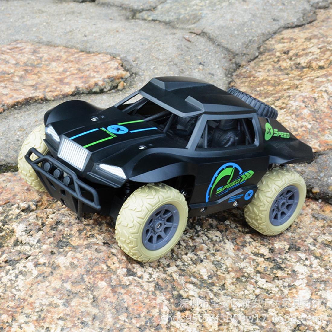 High Speed Off-road Drifting Toy Truck with 27mhz Remote Control for Kids - Yellow