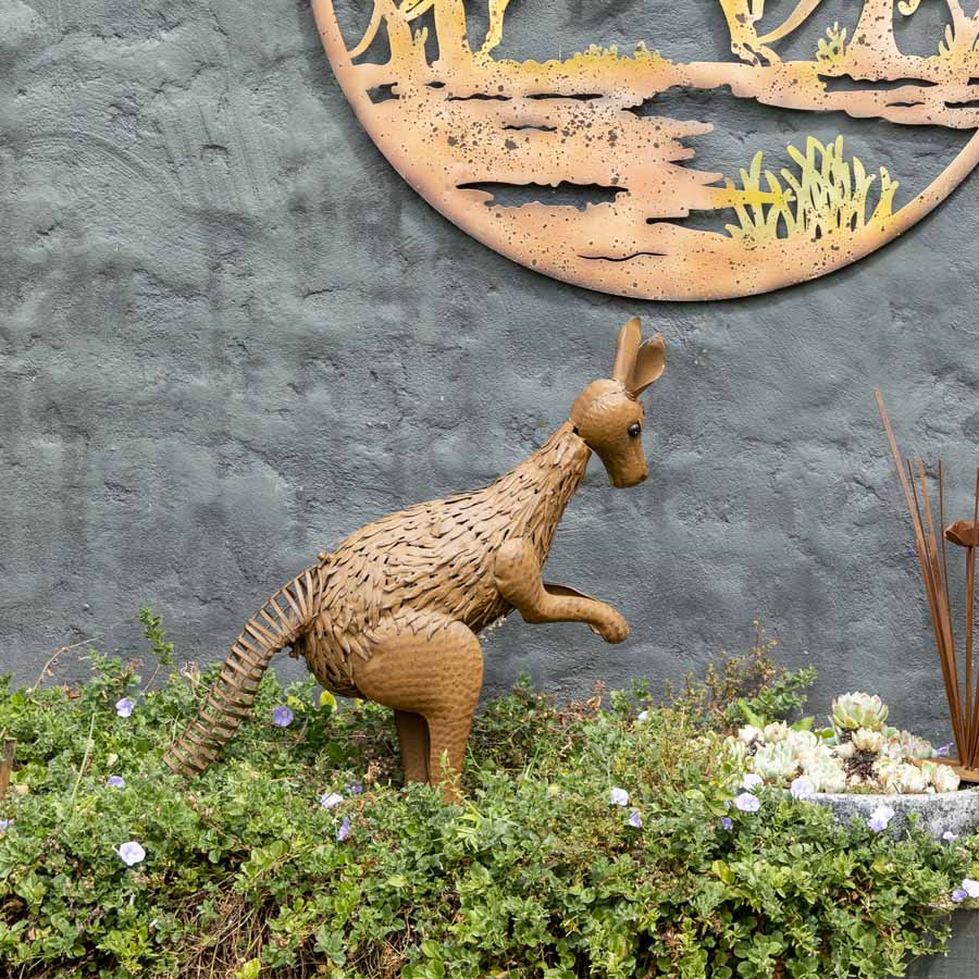 Large Garden Kangaroo Statue 83cm