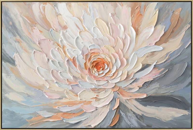 Lotus Flower Artwork 120x80cm