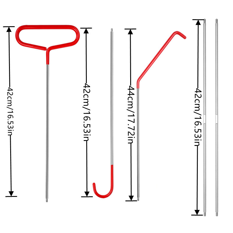 Comprehensive Car Dent Repair and Interior Removal Tool Set with High-Pressure Air Wedge Pumps for Professional Maintenance Efficient Repair Solution for Local Mechanics(L3)