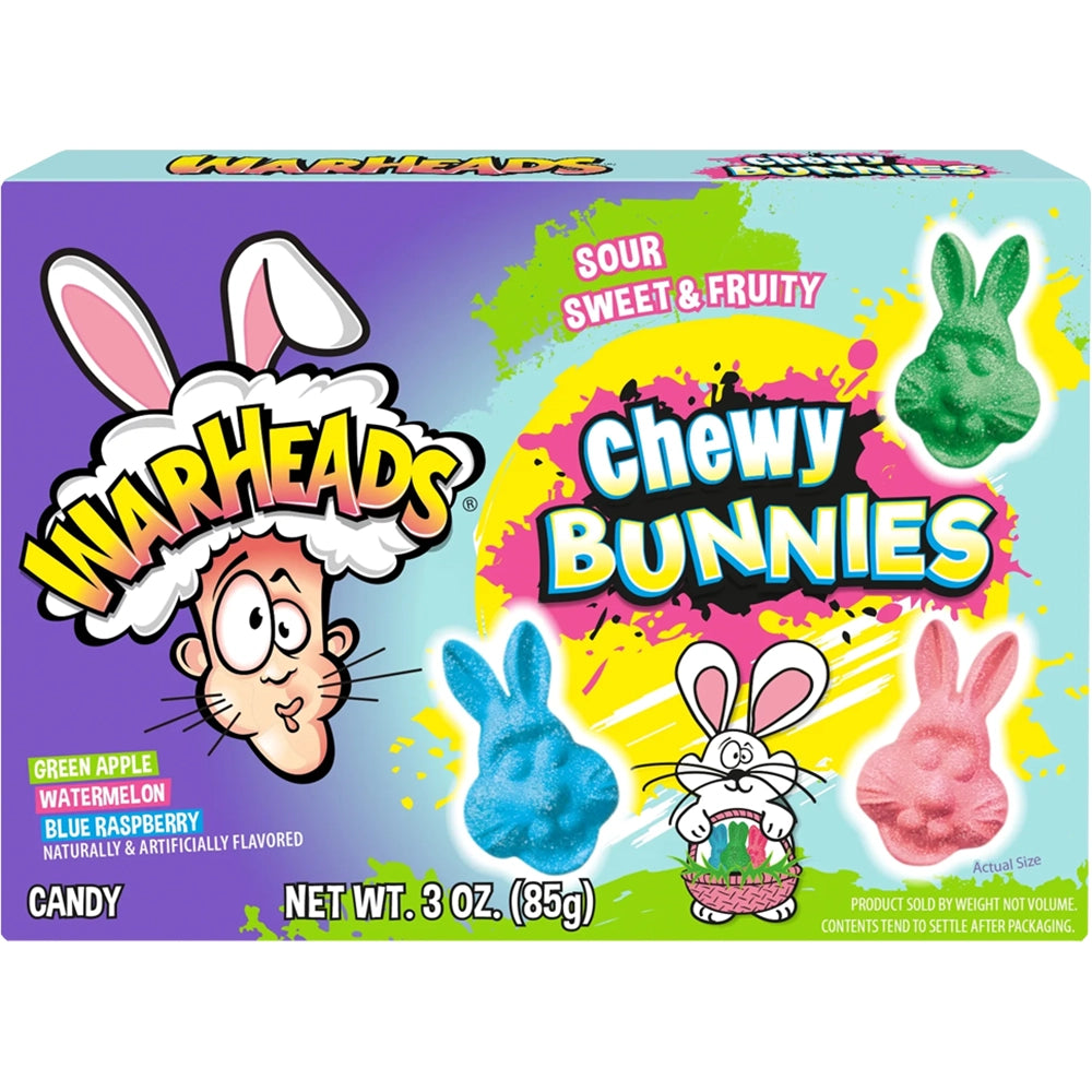 Warhead Chewy Bunnies 85g