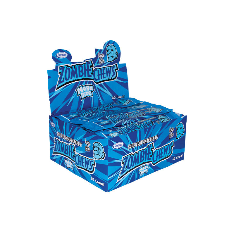 Zombie Chew Blue Raspberry (72 Piece)