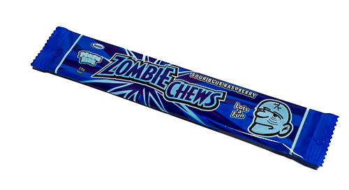 Zombie Chew Blue Raspberry (72 Piece)