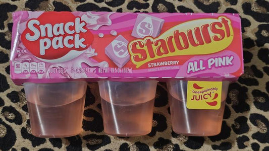 Snack Pack Starbust 3oz (6 Pack)