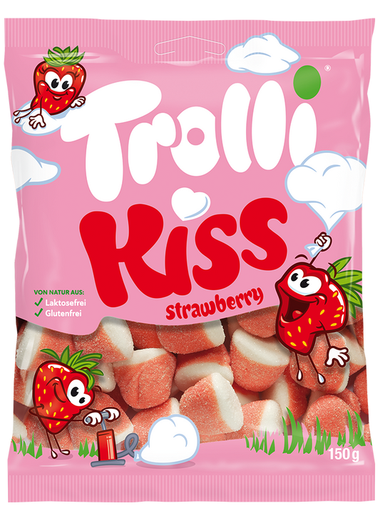 Trolli Kiss Strawberry 100g