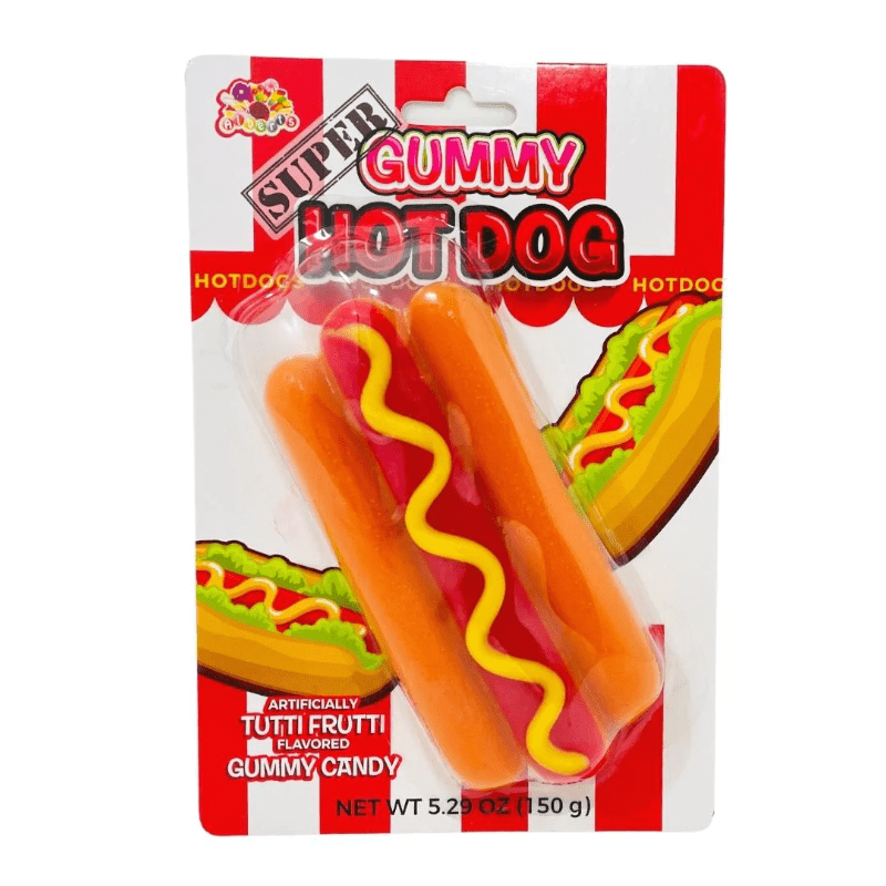 Gummy Hot Dog 150g