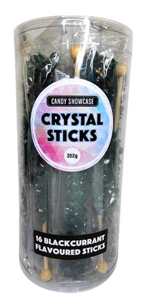 Lolliland Crystal Sticks Black 16 Sticks