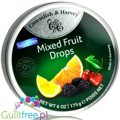 Cavendish & Harvey Mixed Fruit Drops 175g
