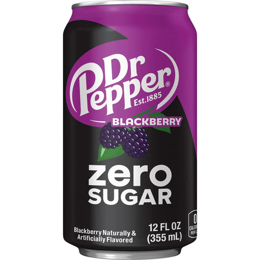 Dr Pepper Blackberry Zero 355ml