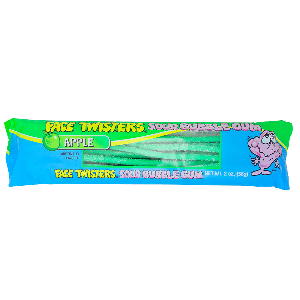 Face Twister Apple Bubble Gum