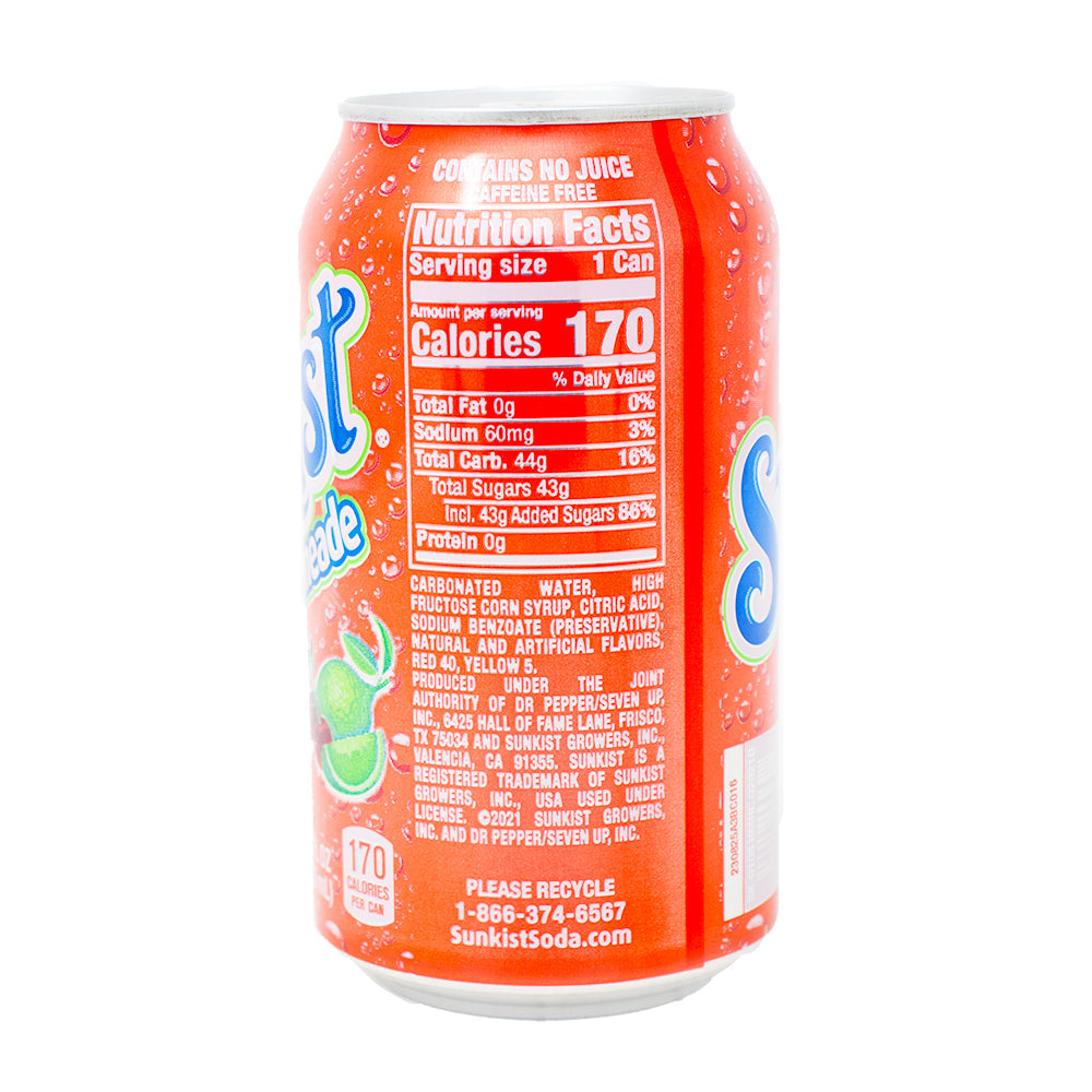 Us Sunkist Cherry Lemon 355ml