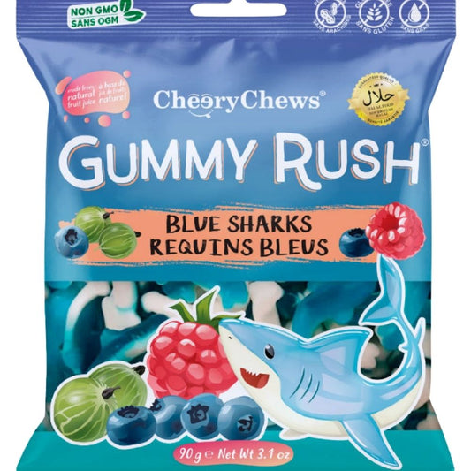 Gummy Rush Blue Shark 90g