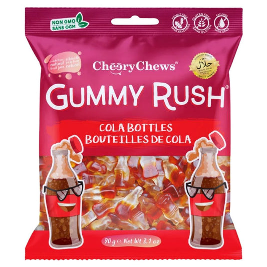 Gummy Rush Cola Bottle 90g