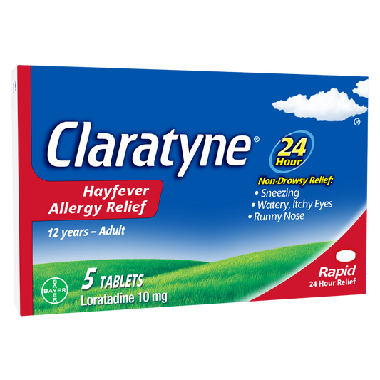Claratyne 10mg (5 Tablets)