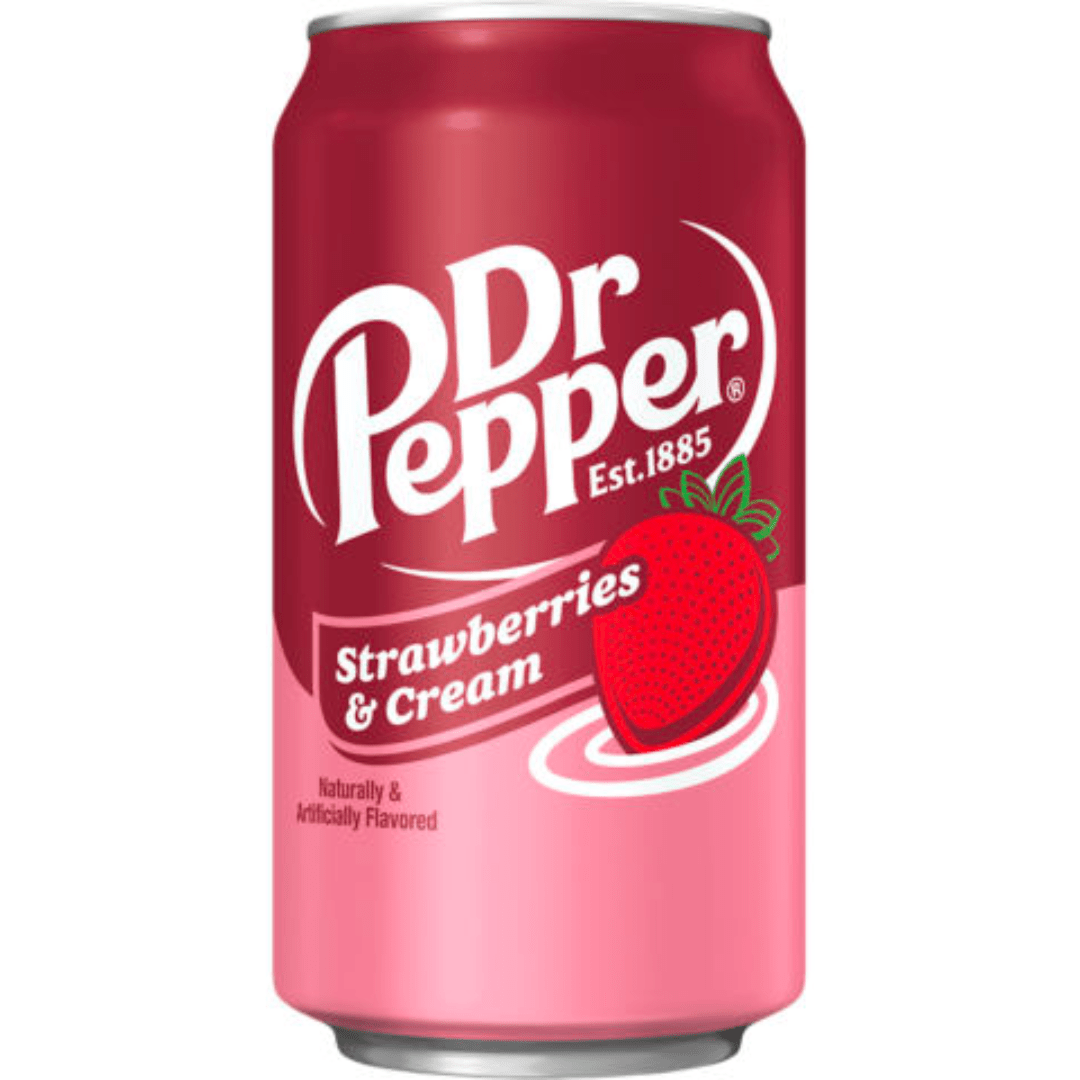 Dr Pepper Straw Ceam 355Ml