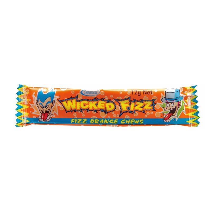 Sweet Wicked Fizz Orange 12g (72 Piece)