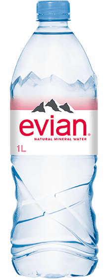 Evian Mineral Water Pet 1L