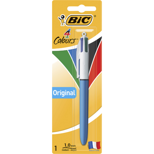 Bic 4 colour Ball Pen Single