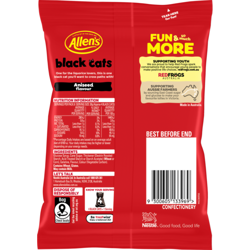 Allens Black Cats 170g