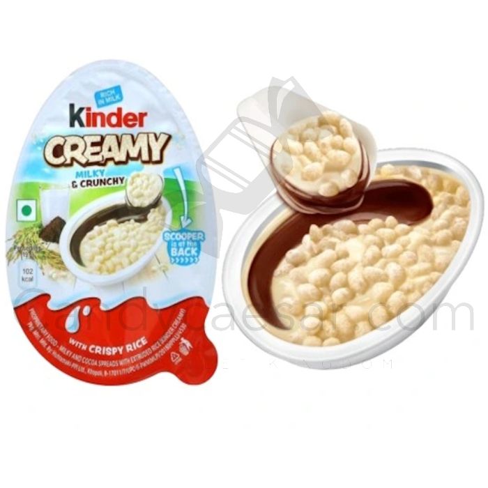 Kinder Creamy Milky & Crunchy 19g