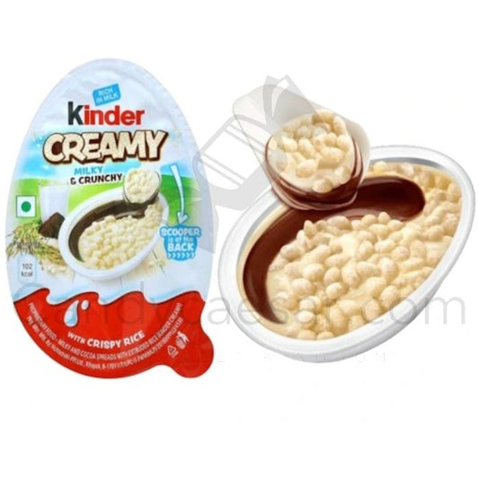 Kinder Creamy Milky & Crunchy 19g