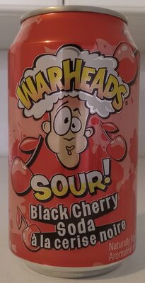 Warhead Black Cherry 355ml