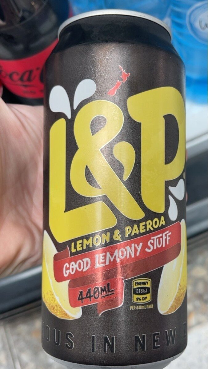 Lemon & Paeroa Can 440ml