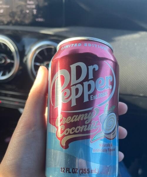 Dr Pepper Creamy Coconut 355ml