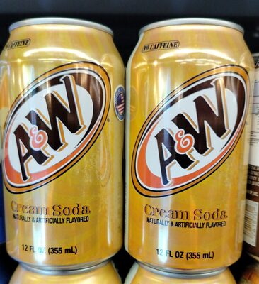 A&w Cream Soda Zero Sugar Can 355Ml