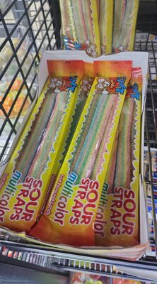 Tnt Sour Straps Multicolour 57g