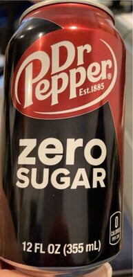 Dr Pepper Zero Sugar 355Ml