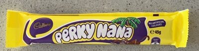 Cadbury Perky Nana Chocolate & Banana Bar 45g